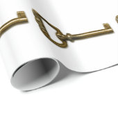 Brass Key Cadeaupapier (Rol Hoek)