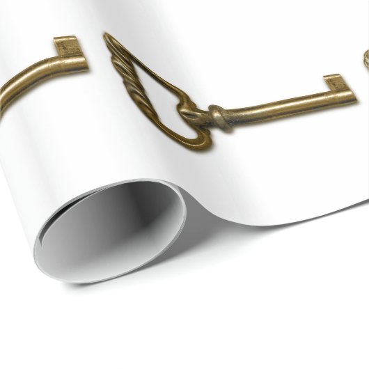 Brass Key Cadeaupapier (Rol Hoek)