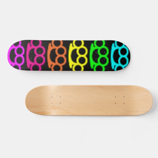 Brass Knuckles Board Persoonlijk Skateboard (Horizontaal)