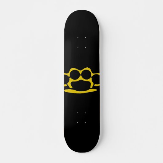 Brass Knuckles Persoonlijk Skateboard (Voorkant)