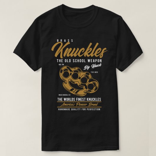 Brass Knuckles T-shirt (Design voorkant)
