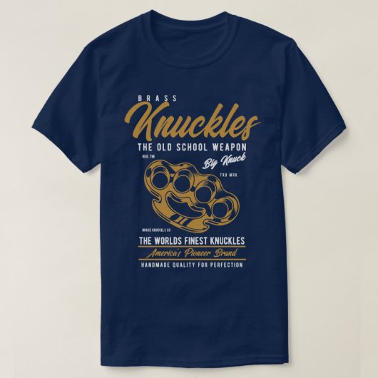 Brass Knuckles T-shirt (Design voorkant)