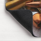 Brass & lead bullets mousepad muismat (Hoek)