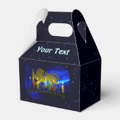 Brass Lion Menorah Bedankdoosjes (Voorkant Zijde)