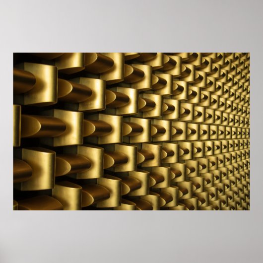 Brass metal frame poster (Voorkant)
