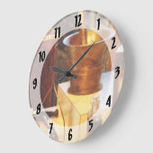 Brass Mortar en Pestle Grote Klok (Hoek)