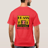 Brass Pet Brewing T-shirt #6 (Achterkant)