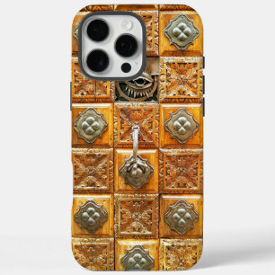 Brass Plantaardige  houten deur Venetië Italië iPhone 16 Pro Max Hoesje