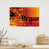 Brass Poster (Keuken)