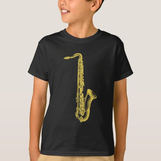 Brass Sax T-shirt (Voorkant)