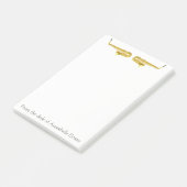 Brass Saxophones personaliseren Post-it® Notes (Schuin)