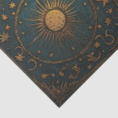 Brass Suns Decoupage Tissuepapier (Detail)