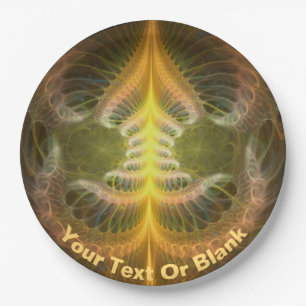 Brass Tray Papieren Bordje