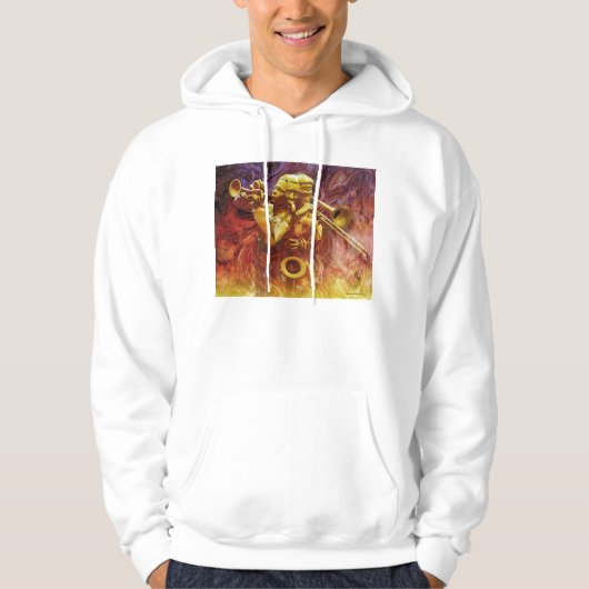 Brass Trio hoodie (Voorkant)