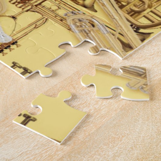 Brass Trumpet Patroon Legpuzzel (Zijkant)