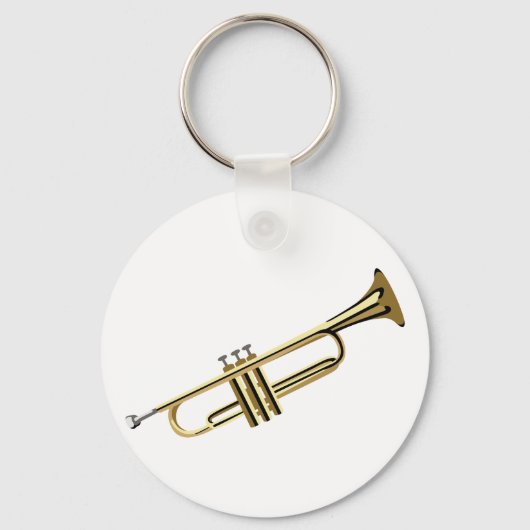 Brass Trumpet Sleutelhanger (Voorkant)