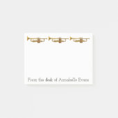 Brass Trumpets personaliseren Post-it® Notes (Voorkant)