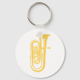 Brass Tuba Sleutelhanger