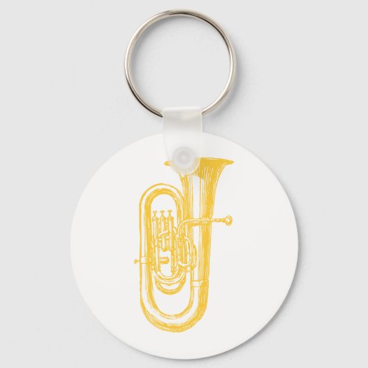 Brass Tuba Sleutelhanger (Voorkant)