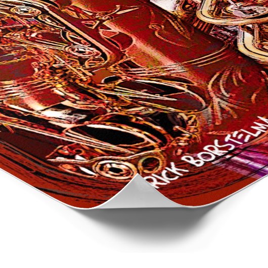 Brass Wall Poster (Hoek)