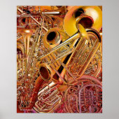 Brass Wall Poster (Voorkant)