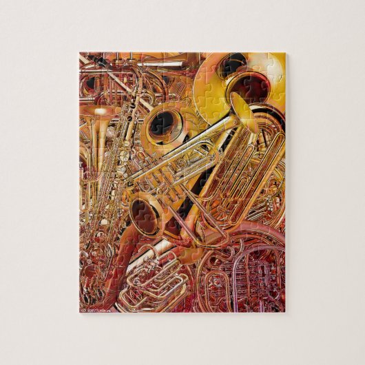 Brass Wall puzzel (Verticaal)