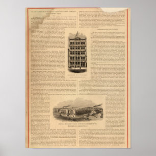 Brass Works van de Scovill Manufacturing Company Poster