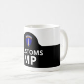 Brassard van de militaire politie koffiemok (Voorkant rechts)