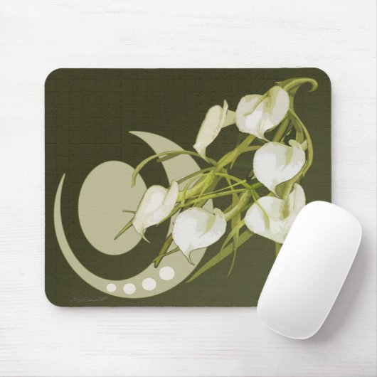 Brassavola Orchid Mousepad Muismat (Met muis)