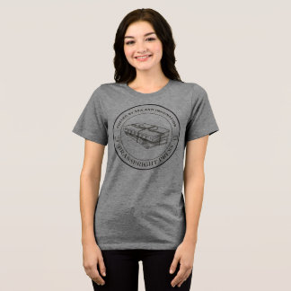 Brassbright Pers met Steampunk-logica Tri-Blend Shirt