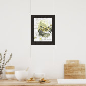 Brasserie Allemande ~ German Brewery ~ Pierre Vida Poster (Keuken)