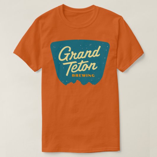 Brasserie Grand Teton classique T-shirt (Design voorkant)