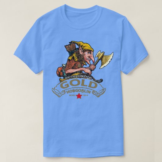 Brasserie Hobgoblin Gold classique T-shirt (Design voorkant)