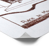 Brasserie La Renaissance | Plaats van Marche, Dina Poster (Hoek)