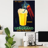 Brasserie Lengrand  Food & Drink Poster (Thuiskantoor)