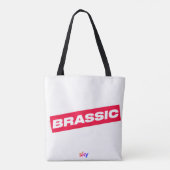 Brassic All-Over-Print Tas, Schouder Canvas tas (Achterkant)