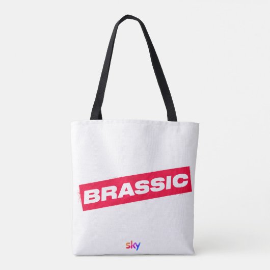 Brassic All-Over-Print Tas, Schouder Canvas tas (Achterkant)