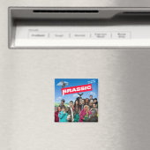 Brassic Fridge Magnet Square (Insitu (Vaatwasser))