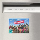 Brassic Rectangle Koelkastmagneet Magneet (Insitu (Vaatwasser))