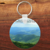 Brasstown Bald - Chattahoochee National Forest Sleutelhanger (Voorkant)