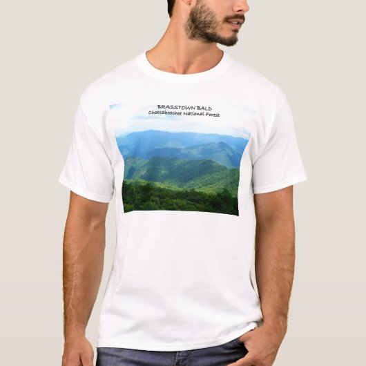 Brasstown Bald - Chattahoochee National Forest T-shirt (Voorkant)