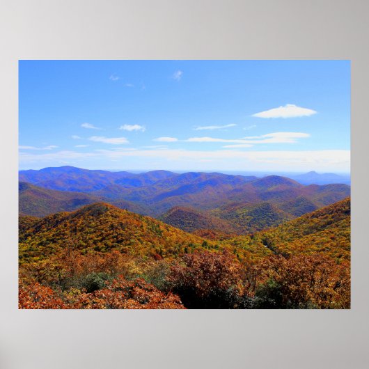 Brasstown Bald, Georgia Poster (Voorkant)