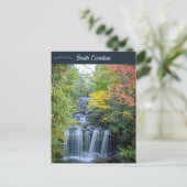 Brasstown Falls Westminster South Carolina Briefkaart (Staand voorkant)