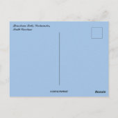 Brasstown Falls Westminster South Carolina Briefkaart (Achterkant)