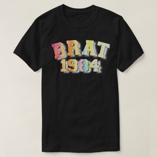 BRAT 1984 T-SHIRT (Design voorkant)