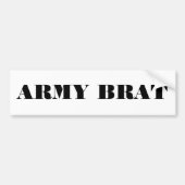 Brat bij het Bumpersticker Leger (Voorkant)