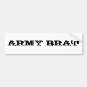 Brat bij het Bumpersticker Leger