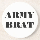 Brat bij het onderzetter Leger (Voorkant)