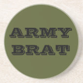 Brat bij het onderzetter Leger (Voorkant)