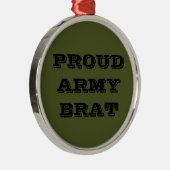 Brat bij het ornament Proud Army (Rechts)
